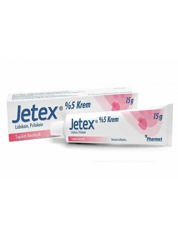 Jetex Krem %5 15 gr